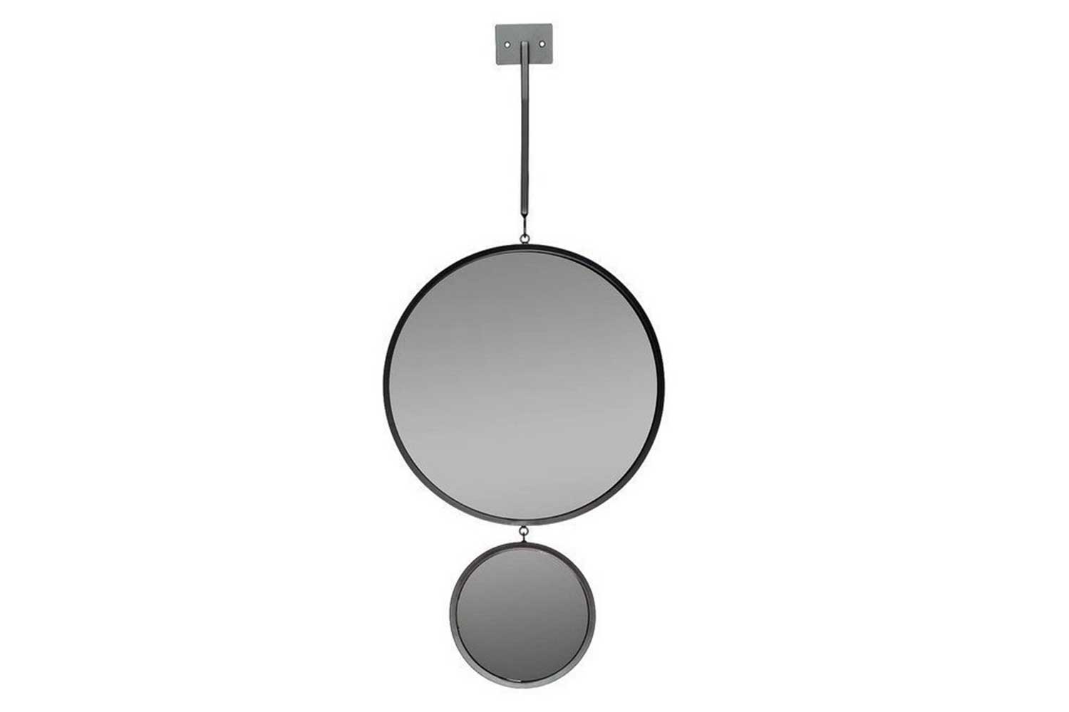 Зеркала - изображение №3 "Зеркала на подвесе 30см Tandem L Black"  на www.Angstrem-mebel.ru