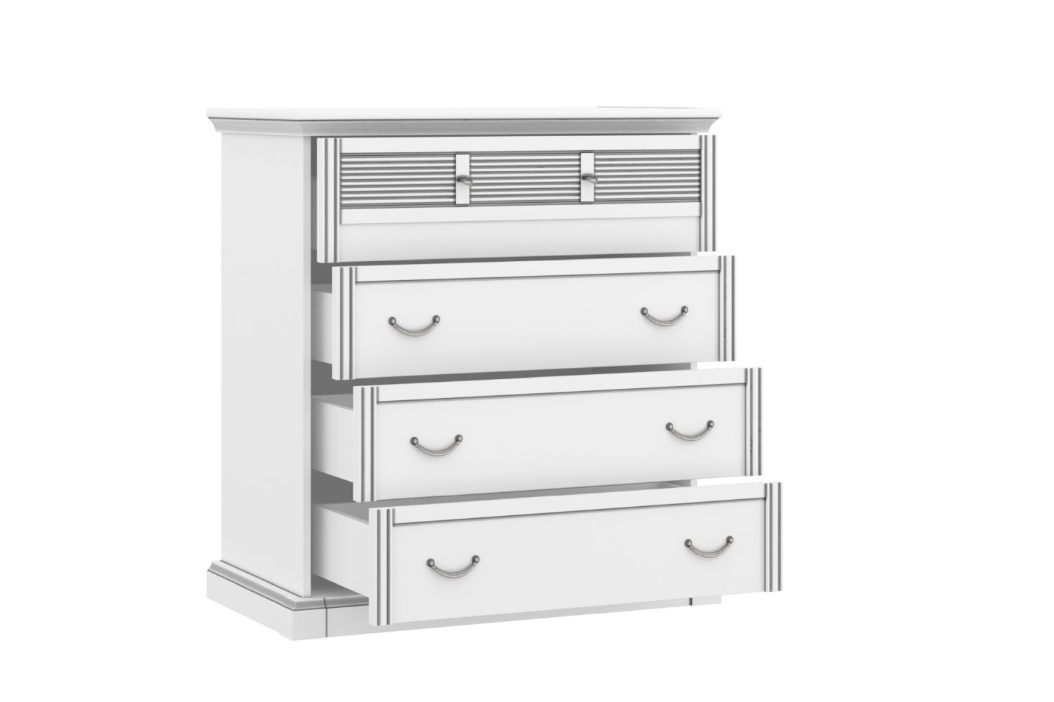 Распродажа - изображение №4 "Комод Изотта с выдвижными ящиками (выставочный образец)"  на www.Angstrem-mebel.ru