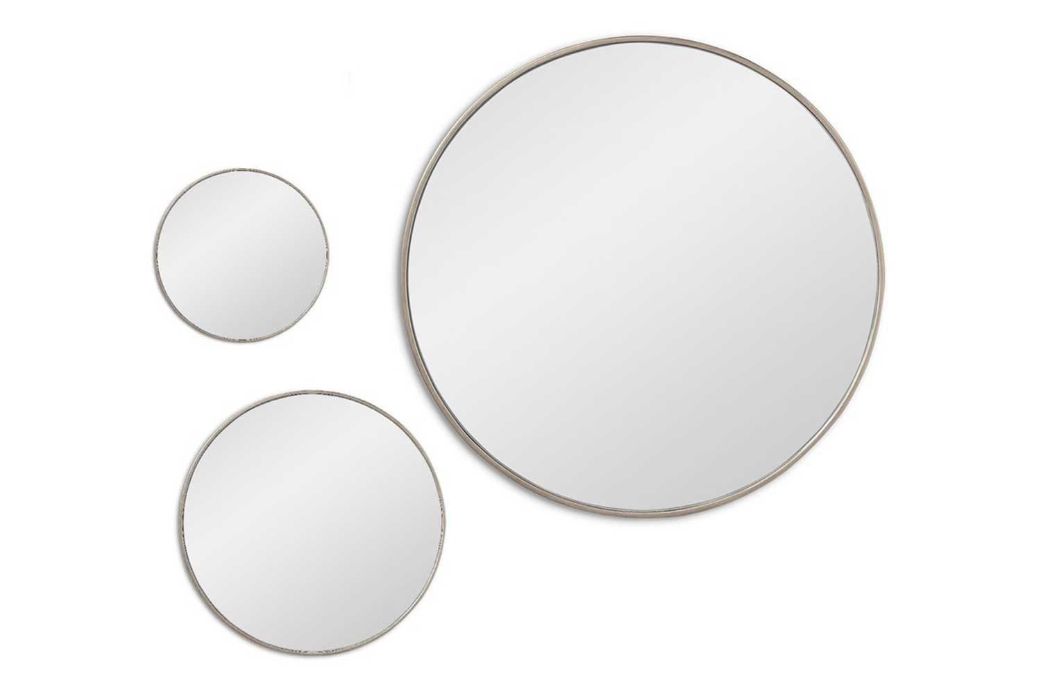 Зеркала - изображение №3 "Сет из 3-х зеркал Mars Silver"  на www.Angstrem-mebel.ru