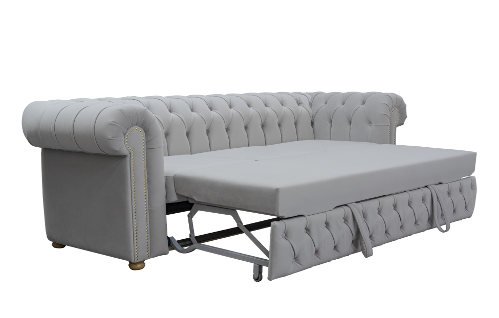 Распродажа - изображение №3 "Диван 3-местн. Честер с мех-мом дельфин (выставочный образец)"  на www.Angstrem-mebel.ru